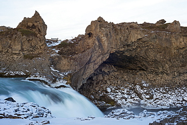 Godafoss waterfall, Iceland, Polar Regions