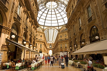 Galleria Vittorio Emanuele, Milan, Lombardy, Italy, Europe