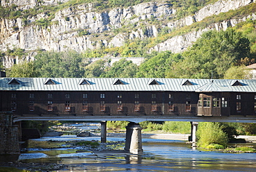 Pokritiyat Most, covered bridge, Lovech, Bulgaria, Europe