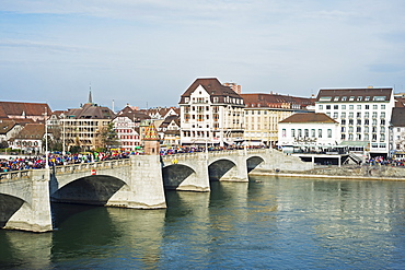 Basel on the River Rhine, Switzerland, Europe