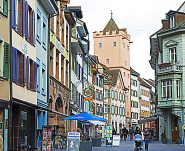 Medieval Old Town, Rheinfelden, Switzerland, Europe