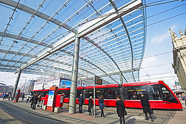 Bern train station, Berne, Switzerland, Europe