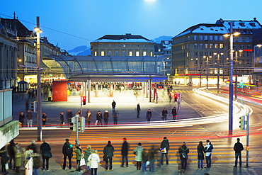 Bern train station, Bern, Switzerland, Europe