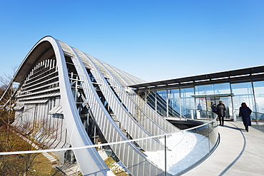 Zentrum Paul Klee, modern art museum, designed by Renzo Piano, Bern, Switzerland, Europe