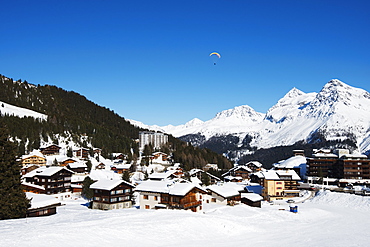 Arosa mountain resort, Graubunden, Swiss Alps, Switzerland, Europe