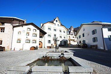 Scuol, Graubunden, Switzerland, Europe