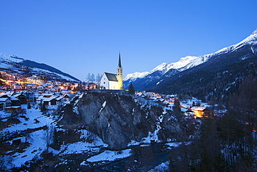 Scuol, Graubunden, Swiss Alps, Switzerland, Europe