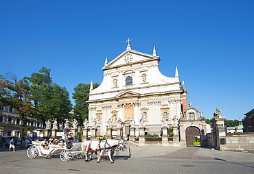 Saint Peter and Saint Paul's Church, UNESCO World Heritage Site, Krakow, Malopolska, Poland, Europe