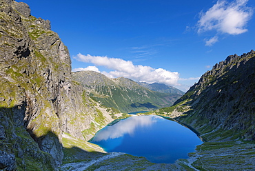 Lake Morskie Oko (Eye of the Sea), Zakopane, Carpathian Mountains, Poland, Europe 