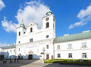 Old Convent of Piarist Friars and St. Cross, Church of the Holy Cross, Rzeszow, Poland, Europe 