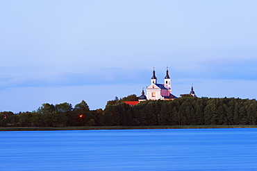 Former Camaldolese monastery, Lake Wigry, Wigry National Park, Poland, Europe 