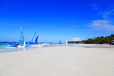 White Beach, Boracay Island, The Visayas, Philippines, Southeast Asia, Asia