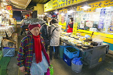 Nandaemun food market, Seoul, South Korea, Asia