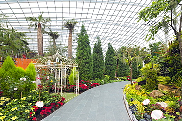 Gardens by the Bay, Flower Garden, botanic gardens, Singapore, Southeast Asia, Asia