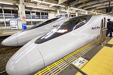 Shinkansen bullet train, Honshu, Japan, Asia