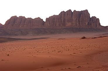 Desert scenery, Wadi Rum, Jordan, Middle East