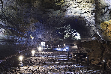 Manjanggul Lava Tube, UNESCO World Heritage Site, Jeju Island, South Korea, Asia