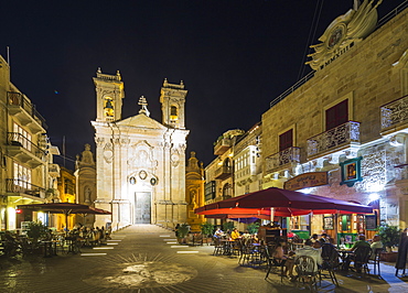 Basilica of St. George, Victoria (Rabat), Gozo Island, Malta, Mediterranean, Europe