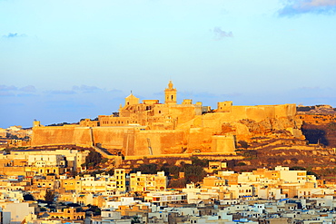 Il-Kastell citadel fortress, Victoria (Rabat), Gozo Island, Malta, Mediterranean, Europe