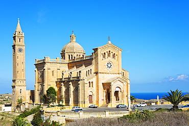 Basilica of Ta'Pinu, Gozo Island, Malta, Mediterranean, Europe