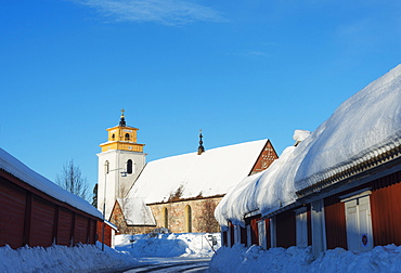 Gamelstad Old Town, UNESCO World Heritage Site, Lulea, Lapland, Arctic Circle, Sweden, Scandinavia, Europe