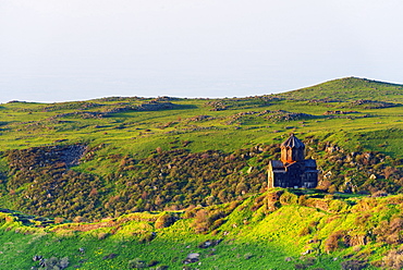 Church at Amberd fortress located on the slopes of Mount Aragat, Aragatsotn Province, Armenia, Caucasus, Central Asia, Asia