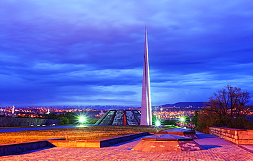 Genocide Memorial, Yerevan, Armenia, Caucasus region, Central Asia, Asia