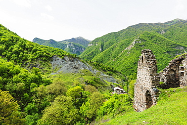 Dadivank Monastery, independent Armenian enclave officially within Azerbaijan, Nagorno-Karabakh, Armenia, Caucasus, Central Asia, Asia