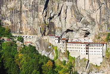 Sumela Monastery, Greek Orthodox Monastery of the Virgin Mary, Black Sea Coast, Trabzon Province, Anatolia, Turkey, Asia Minor, Eurasia