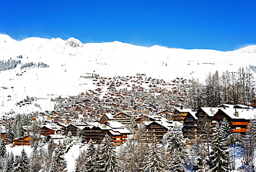 Verbier ski resort, Valais, Swiss Alps, Switzerland, Europe