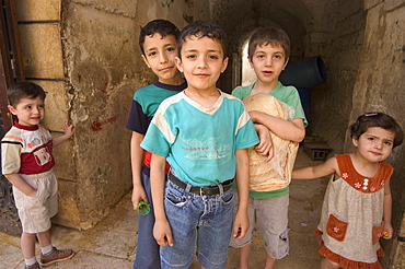 Local children, Aleppo (Haleb), Syria, Middle East