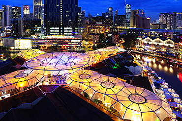 Clarke Quay, Singapore, Southeast Asia, Asia