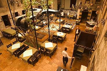 Dining room, Beit Al-Wakil Hotel, Aleppo (Haleb), Syria, Middle East