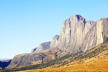 Tsaranoro Valley, Ambalavao, central area, Madagascar, Africa