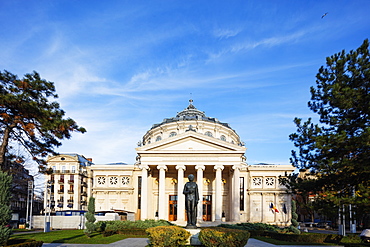 Piata George Enescu, Romanian Athenaeum Concert Hall, Bucharest, Romania, Europe