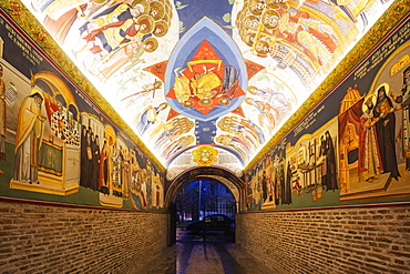 The Antim Monastery, built between 1713 and 1715 by Saint Antim Ivireanu, Bucharest, Romania, Europe