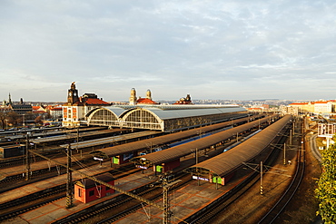 Main train station, Prague, Czech Republic, Europe