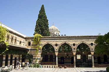 Courtyard of Azem Palace, Damascus, Syria, Middle East