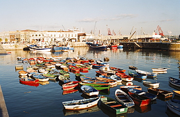 Port of Santurtzi, northern Spain, Europe