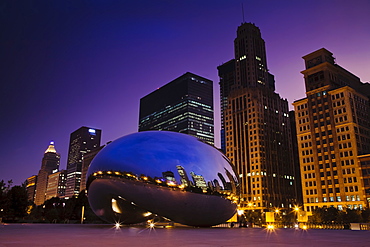 Cloud Gate by Anish Kapoor, Chicago, Illinois, United States of America, North America