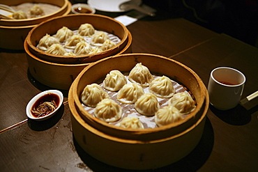 Steamed dumplings, Taipei, Taiwan