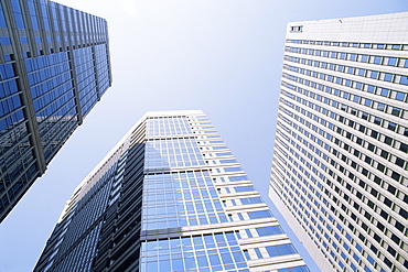 Skyscrapers at Otenachi 1st Square, Marunouchi district, Tokyo, Japan, Asia