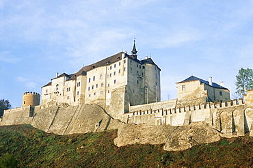 Gothic and Baroque Cesky Sternberk Castle, Central Bohemia, Czech Republic, Europe