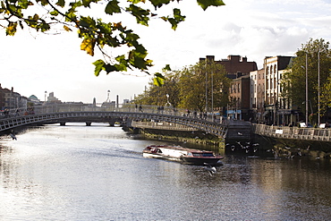 The Liffey River, Dublin, Republic of Ireland, Europe