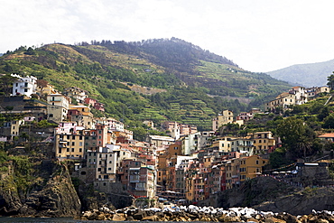 Riomaggiore, Cinque Terre, UNESCO World Heritage Site, Liguria, Italy, Europe