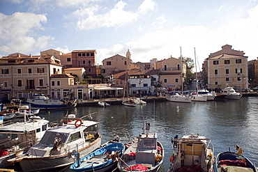 La Maddalena island port, Maddalena Islands, Sardinia, Italy, Mediterranean, Europe