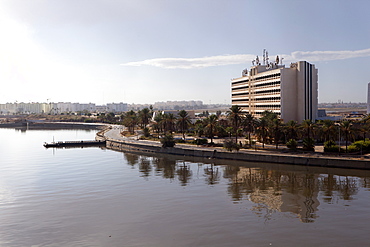 Benghazi central hotel, Libya, North Africa, Africa