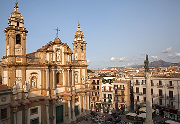 The church of San Domenico, Palermo, Sicily, Italy, Europe