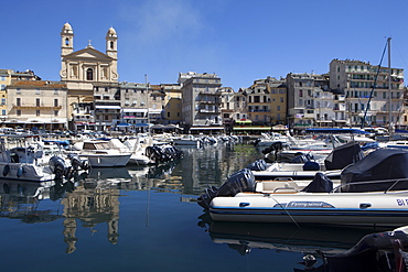 The port of Bastia, Corsica, France, Mediterranean, Europe