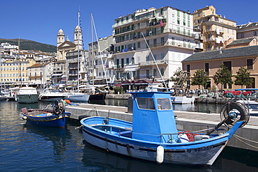 The port of Bastia, Corsica, France, Mediterranean, Europe